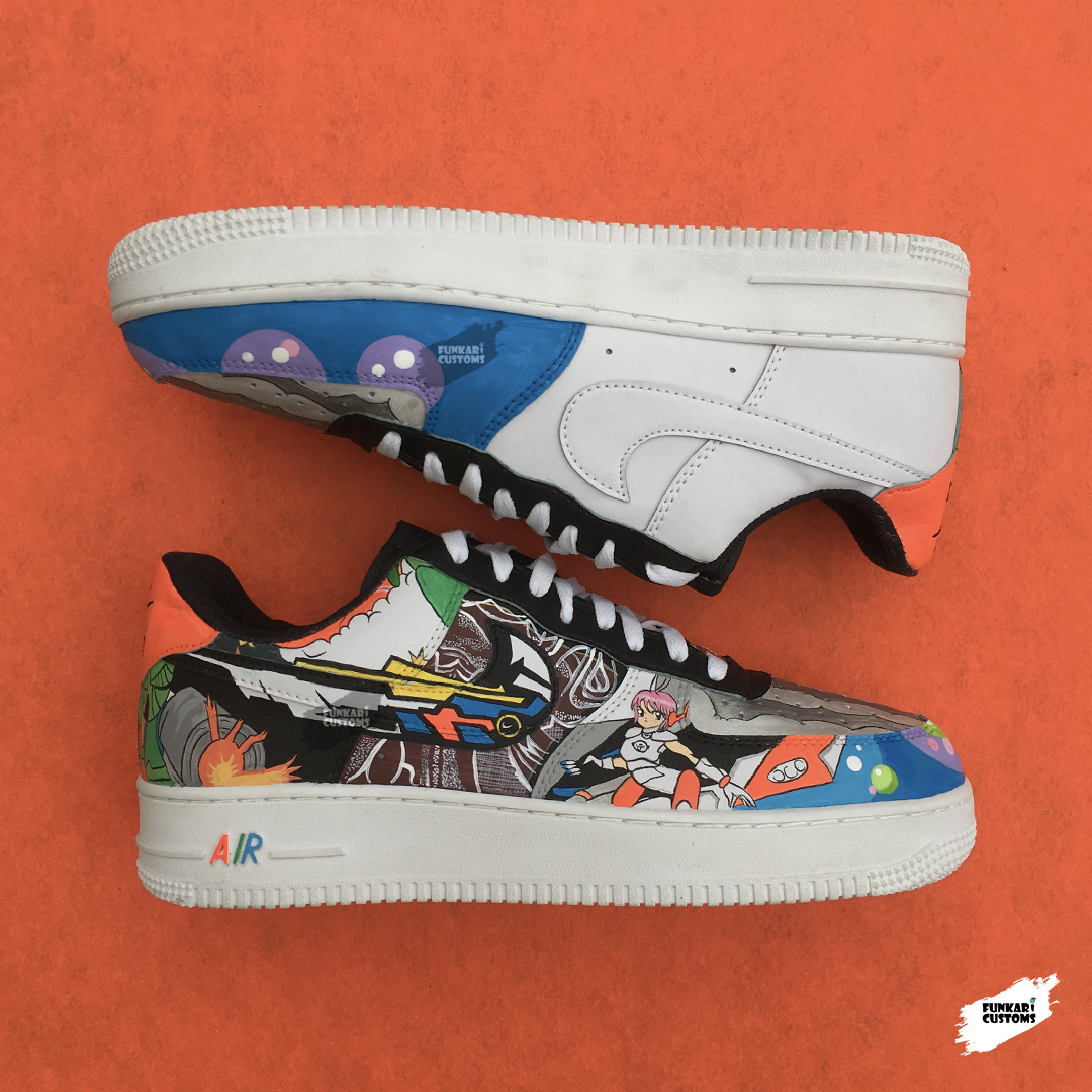 Nike Af1 Anime Abstract